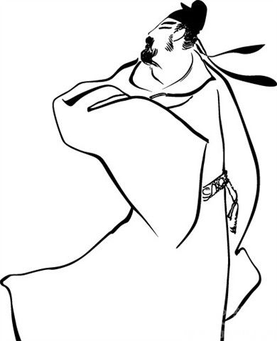 屈原画像