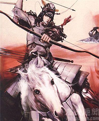 霍去病画像